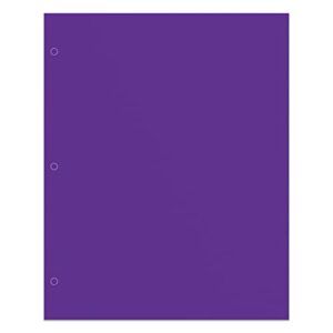 Office Depot® Brand 2-Pocket School-Grade Paper Folder, Letter Size, Purple