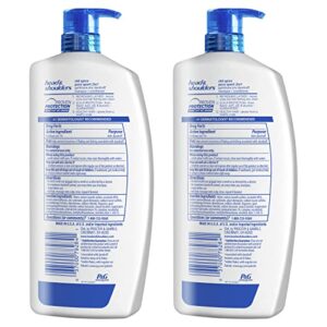 Head & Shoulders 2-In-1 Shampoo And Conditioner, Anti Dandruff Treatment And Scalp Care, Lemon-Lime Scent Of Old Spice Pure Sport, 31.4 Fl Oz Each, Twin Pack