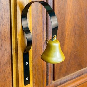 lanier shopkeepers bell – don’t let another customer slip out (black)