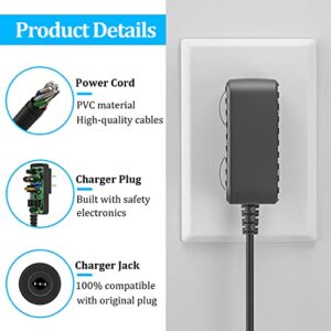 6V 2A Charger Adapter for ProForm Elliptical Smart Strider 480 490 500 600 LE, 390 395 475 510 E, 510 EX, 400 700 for Exercise Bike Extra Long Power Supply Cord (9.8 ft)