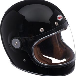 Bell Bullitt Full-Face Motorcycle Helmet (Solid Gloss Black, Medium)