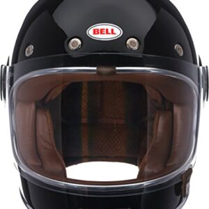 Bell Bullitt Full-Face Motorcycle Helmet (Solid Gloss Black, Medium)