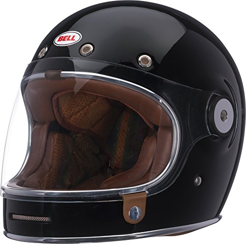 Bell Bullitt Full-Face Motorcycle Helmet (Solid Gloss Black, Medium)