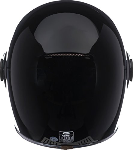 Bell Bullitt Full-Face Motorcycle Helmet (Solid Gloss Black, Medium)