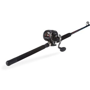 Penn Warfare 30LW Level Wind Fishing Rod and Reel Combo, 6.5 Feet