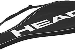 HEAD Tennis Racquet Cover Bag - Lightweight Padded Racket Carrying Bag w/ Adjustable Shoulder Strap