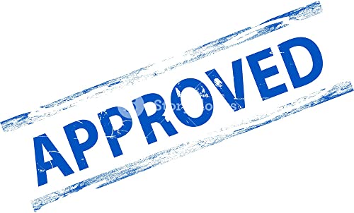 Approved Stamp (Pre-Inked) Office Depot, Blue