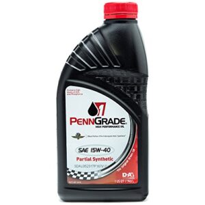 bpen-15w40-12 brad penn penn grade 1 15w40 partially synthetic motor oil 12 quarts