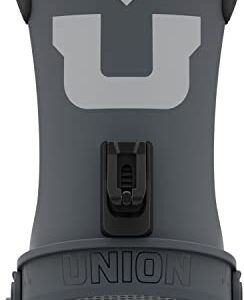 Union Force Mens Snowboard Bindings Charcoal Sz M (8-10)