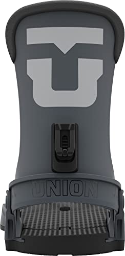 Union Force Mens Snowboard Bindings Charcoal Sz M (8-10)