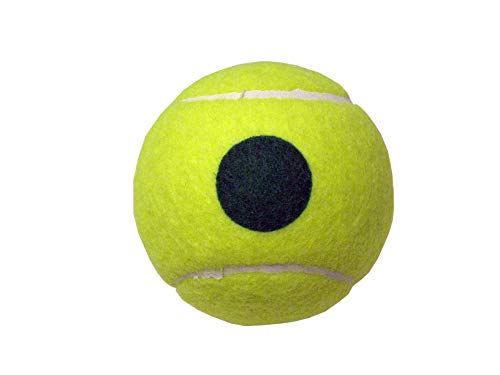Penn Control Plus Tennis Balls - Youth Felt Green Dot Tennis Balls for Beginners - 12 Ball Polybag