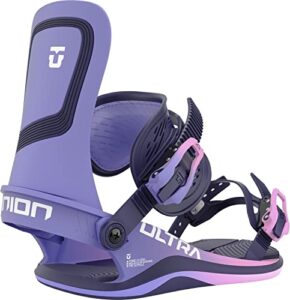 union ultra womens snowboard bindings violet sz m (7-8.5)