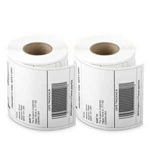 methdic 4×6 direct thermal shipping labels for ups usps 250 labels(2 rolls)