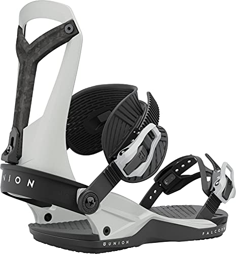 Union Falcor Snowboard Bindings Reflective Silver Sz L (10.5+)