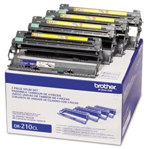 Brother Dr210cl Drum Unit, Black/Cyan/Magenta/Yellow - in Retail Packaging