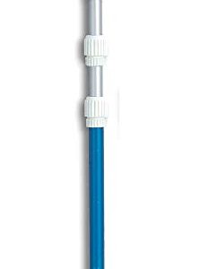 Swimline 8356M 3-Piece Standard Universal Telescopic Adjustable 7 to 21 Feet Swimming Pool Vacuum Pole for Vacuum Heads, Skimmer Nets & More, 12 Pack