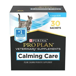 purina pro plan veterinary supplements calming care cat supplements – 30 ct. box