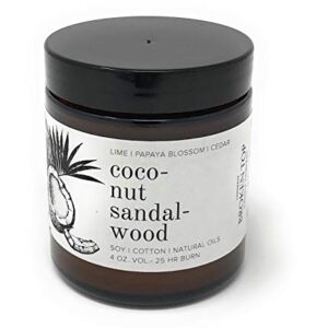 Broken Top Candle Company Coconut Sandalwood Soy Candle, 1 EA