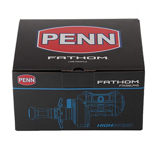 Penn Fathom Low Profile Reel Black Gold 9.2 oz