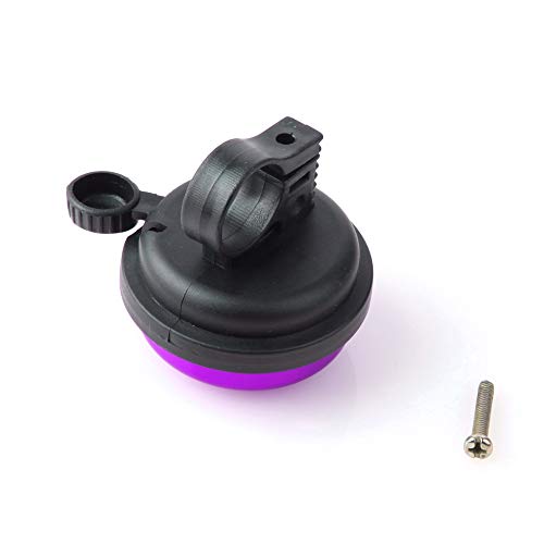 Aluminum Bike Bell, Loud Sound Bicycle Bell for Adults Kids Girls Boys(Purple)