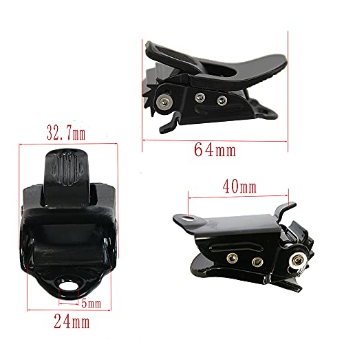 UP100 One Pair Snowboard Ratchet Buckles for Snowboard Ankle Binding Strap-in System