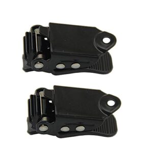 UP100 One Pair Snowboard Ratchet Buckles for Snowboard Ankle Binding Strap-in System