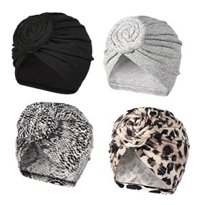 stretch turban hats for women – hair wraps for women women turbans hair scarf turban head wrap pre twist ultra soft extra elastic and breathable