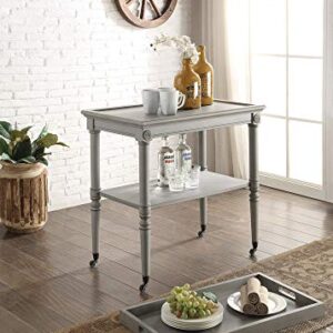 ACME Frisco Tray Table - 82906 - Antique Slate