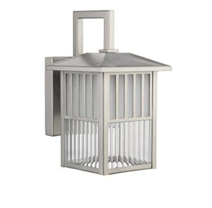 chloe lighting ch22025pn11-od1 transitional frisco, transitional 1-light painted nickel outdoor wall sconce, 10.75-inch