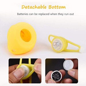 NEKRASH Duck Bike Bell, Rubber Duck Bicycle Accessories with LED Light, Cute Propeller Handlebar Bicycle Horns for Kids Toddler Children Adults Sport Outdoor