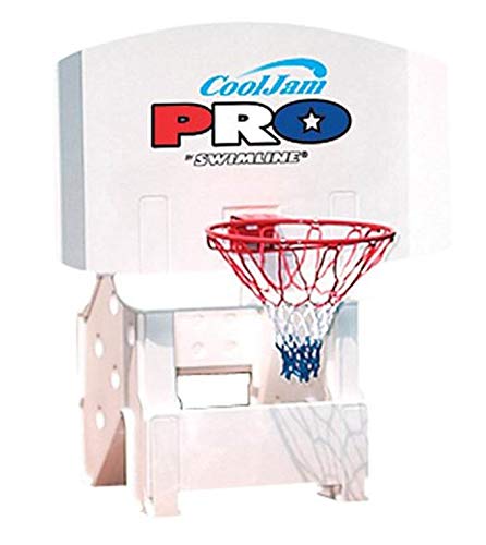 Swimline Super Wide Cool Jam Pro Inground Swimming Pool Basketball Hoop (6 Pack)