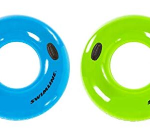 Swimline 42'' Waterpark-Style Handle Ring Tube