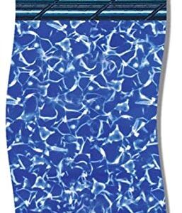 Swimline 21' Round x 52" Wall Height Unibead Above Ground Pool Liner, Perma 2500, Pacific Diamond Pattern