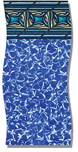 Swimline 21' Round x 52" Wall Height Unibead Above Ground Pool Liner, Perma 2500, Pacific Diamond Pattern