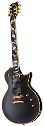 ESP LTD Deluxe EC-1000VB Electric Guitar, Vintage Black