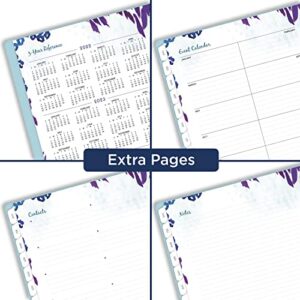 AT-A-GLANCE 2023 Weekly & Monthly Planner, 8-1/2" x 11", Large, Wild Washes Teal (523-905)