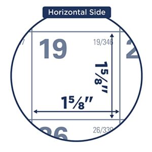 AT-A-GLANCE 2023 Erasable Calendar, Dry Erase Wall Planner, 48" x 32", Jumbo, Vertical/Horizontal, Reversible (PM32628)