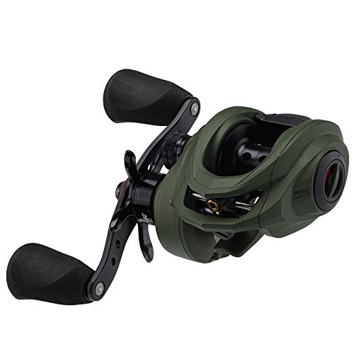 Abu Garcia Zata Baitcast Low Profile Fishing Reel, Green