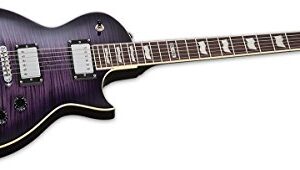 ESP LTD EC-256FM Electric Guitar, See Thru Purple Sunburst