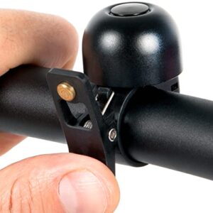 cycle torch bike bell for adults & kids, supper loud up to 103 decibels, bicycle bell for handlebars 0.8 to 1in handlebars, key included