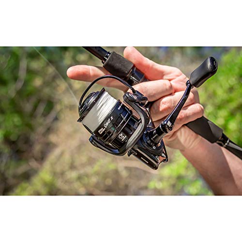 Abu Garcia REVO2X40 Revo x Spinning Fishing Reel, Black