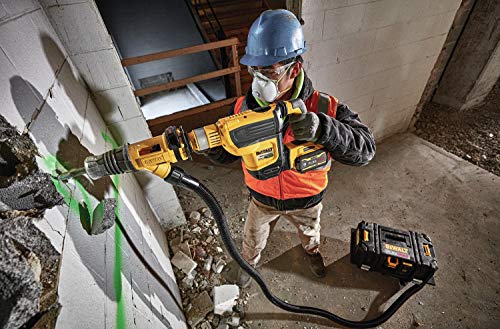 DEWALT FLEXVOLT 60V MAX* Rotary Hammer Drill, SDS Max, Brushless Combination, 1-3/4-Inch, Tool Only (DCH614B)