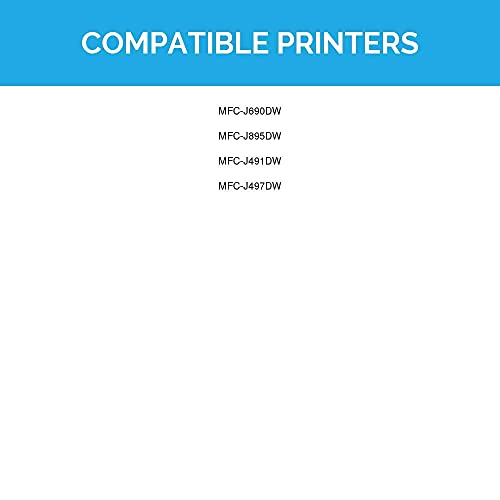 LD Compatible Ink Cartridge Replacement for Brother LC3011C (Cyan)