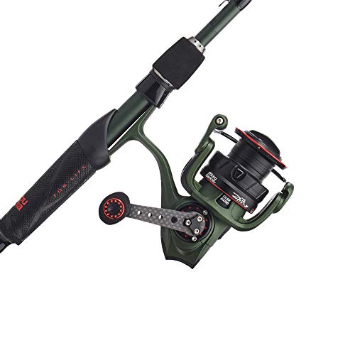 Abu Garcia Zata Spinning Reel and Fishing Rod Combo Green, 30 Size Reel - 7' - M - 1pc