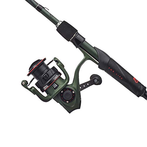 Abu Garcia Zata Spinning Reel and Fishing Rod Combo Green, 30 Size Reel - 7' - M - 1pc