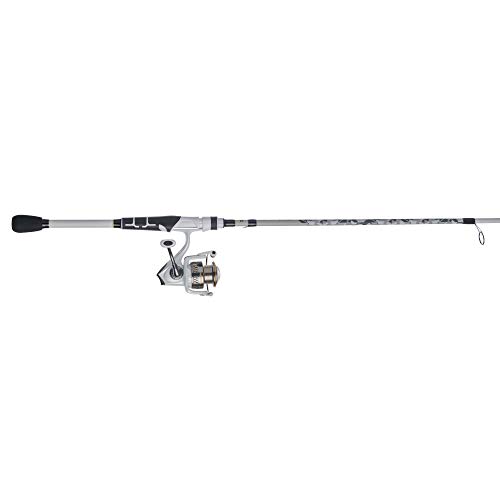 Abu Garcia Max Pro Spinning Reel and Fishing Rod Combo,Grey