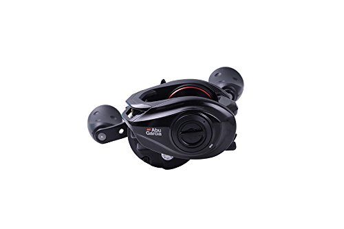 Abu Garcia REVO4 SX Revo SX Low Profile Fishing Reel, black/red