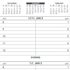 AT-A-GLANCE 2023 Weekly Planner Refill for 70-008, Hourly, 3-1/4" x 6-1/4" (7090410)