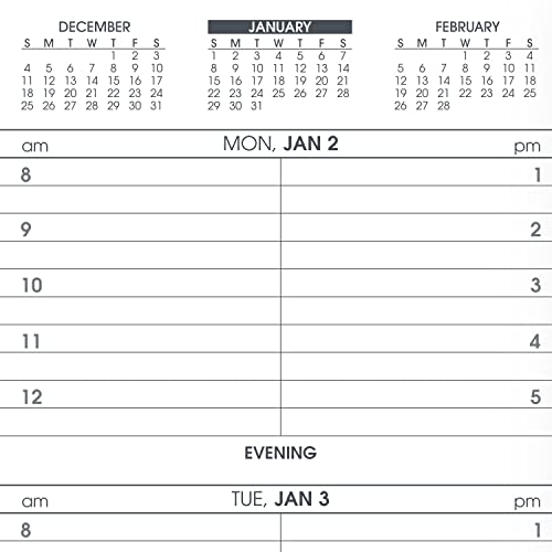 AT-A-GLANCE 2023 Weekly Planner Refill for 70-008, Hourly, 3-1/4" x 6-1/4" (7090410)