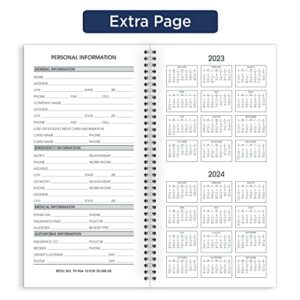 AT-A-GLANCE 2023 Weekly Planner Refill for 70-008, Hourly, 3-1/4" x 6-1/4" (7090410)